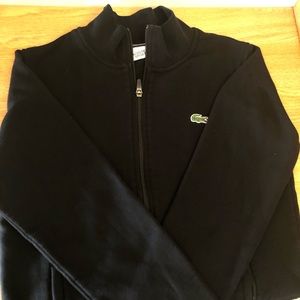 Lacoste Zip Up fleece sweatshirt XS